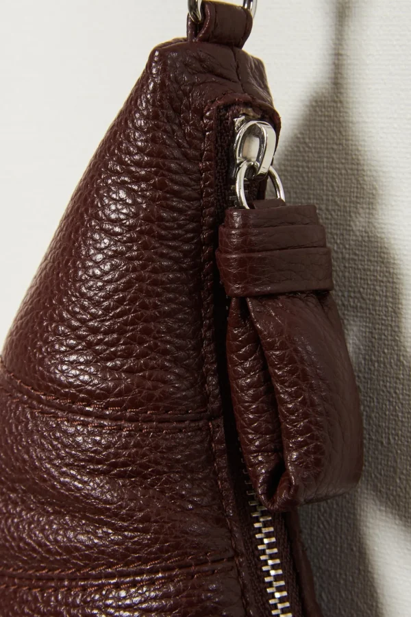 Lemaire Crossbody croissant coin purse
