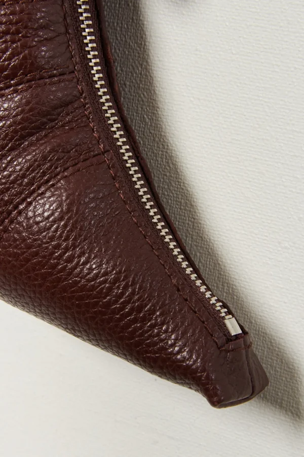 Lemaire Crossbody croissant coin purse
