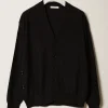 Lemaire Relaxed twisted cardigan