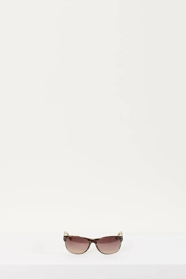 Linda Farrow gold brown grad lens