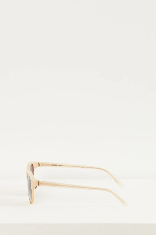 Linda Farrow shell grey grad lens