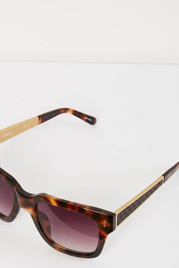 Linda Farrow sunglasses tshell acetate os