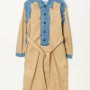 Lutz Huelle Galaxy denim coat