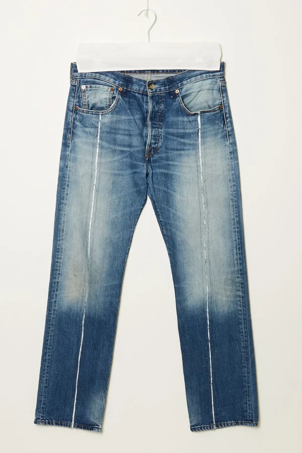 Lutz Huelle Line denim pants