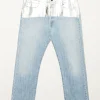 Lutz Silver band denim