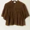 Marant Etoile Destiny cotton voile top