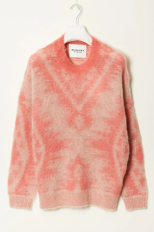 Marant Etoile Fabia ikat mohair sweater