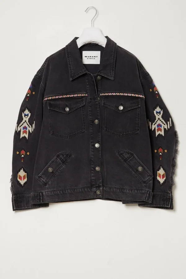 Marant Etoile Manona embroidered jacket