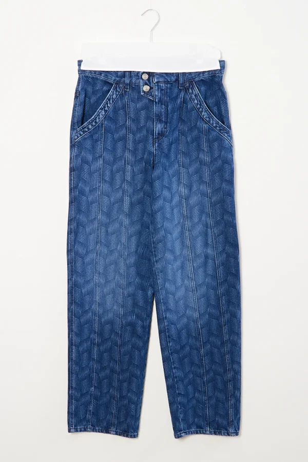 Marant Etoile Vimala laser denim pants