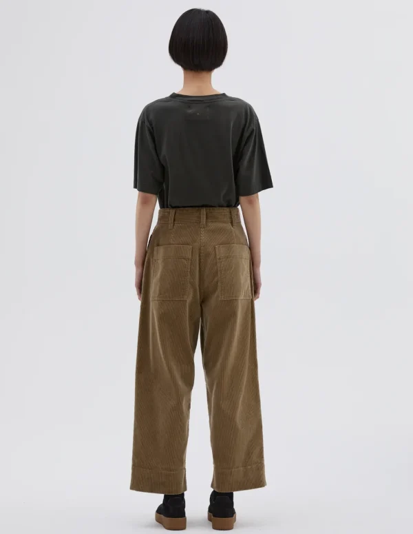 Margaret Howell MHL pleated crop trousers