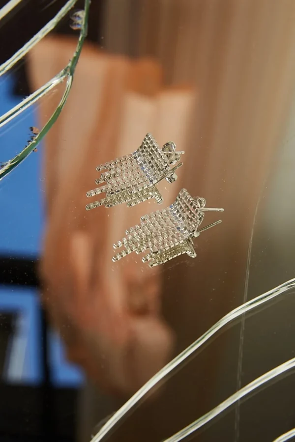 Martine Viergever Disco big earrings