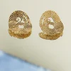 Martine Viergever Fungus medium earrings pair