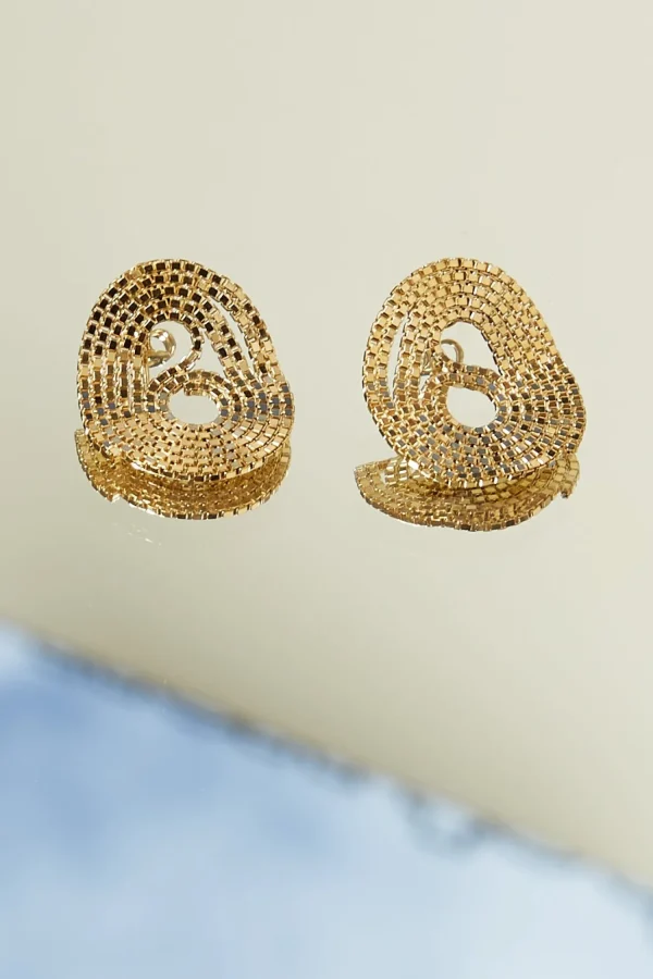 Martine Viergever Fungus medium earrings pair
