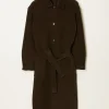 Maud vanden Beussche Long coat 0.1 moleskin