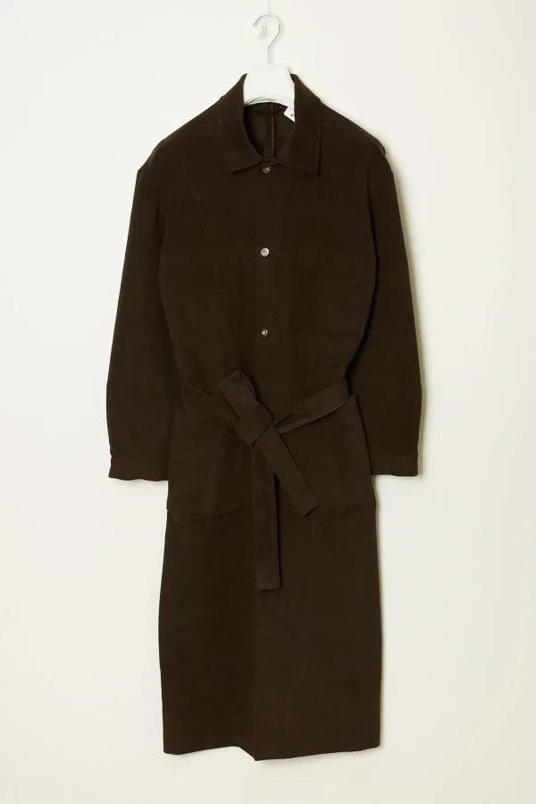 Maud vanden Beussche Long coat 0.1 moleskin