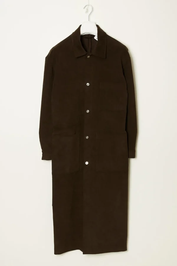 Maud vanden Beussche Long coat 0.1 moleskin