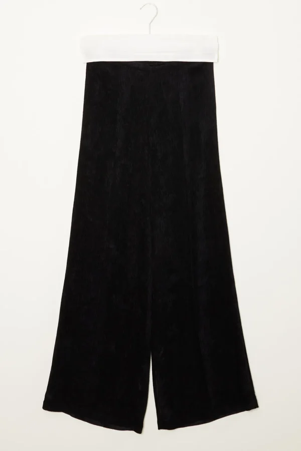 ÂME Indiana velvet wide pants