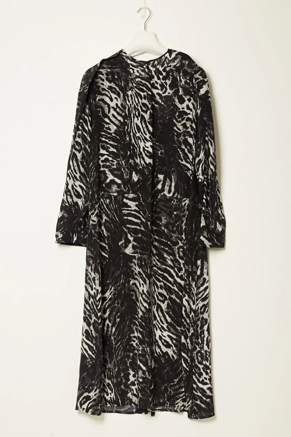 Monique van Heist Another print silk dress