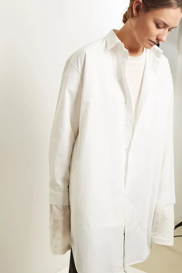 Monique van Heist No. 5 midi cotton shirt dress