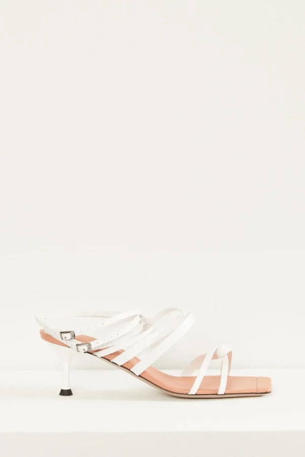 Morobé Polly flat leather sandals