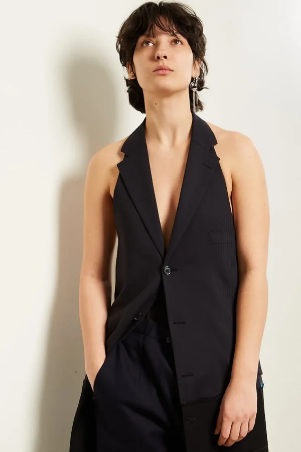 1/OFF Dress blazer maxi