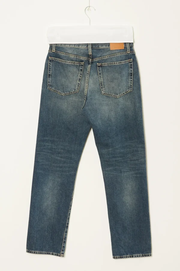 6397 Relaxed straight denim pants