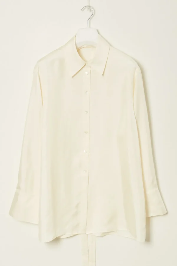 Róhe Deconstructed silk shirt
