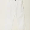 Róhe Relaxed fit white denim