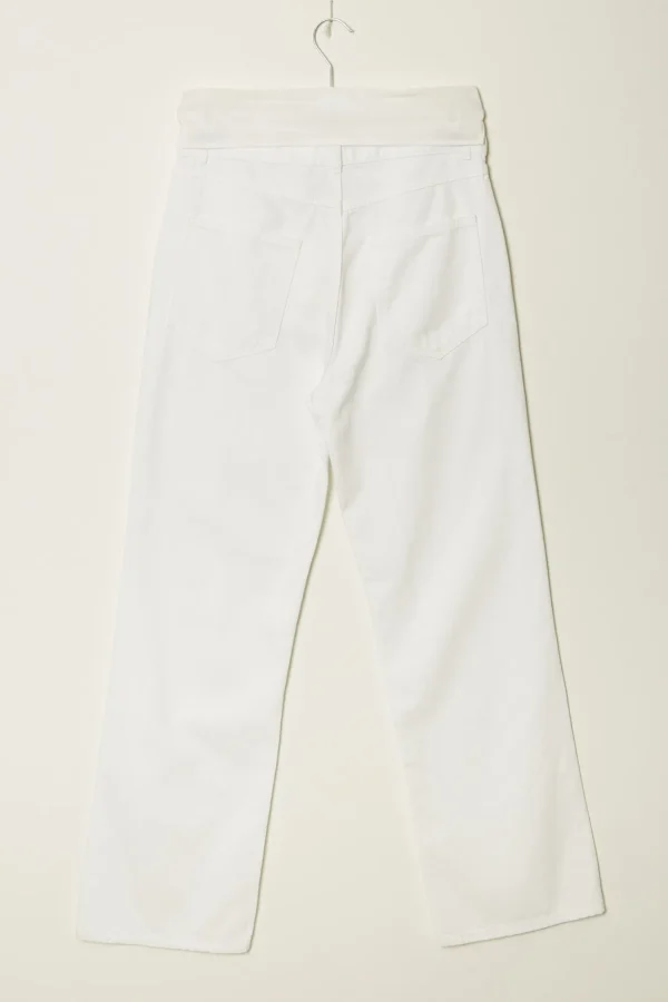 Róhe Relaxed fit white denim