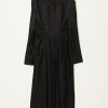 Róhe Waisted silk dress