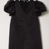 Rotate Satin A-Line mini dress