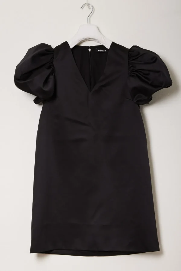 Rotate Satin A-Line mini dress