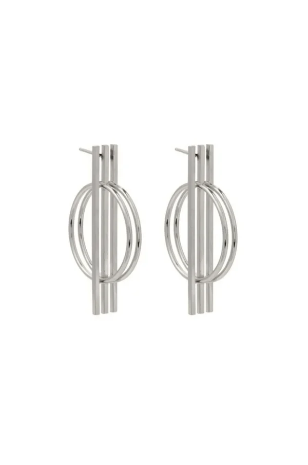 Studio Collect Graphic Statement Earrings
