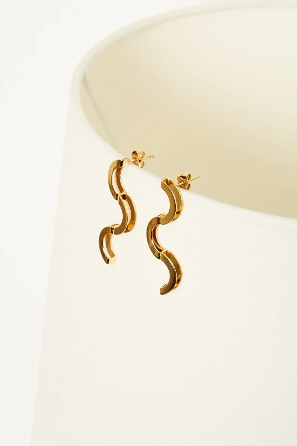 Studio Collect Wavy earrrings