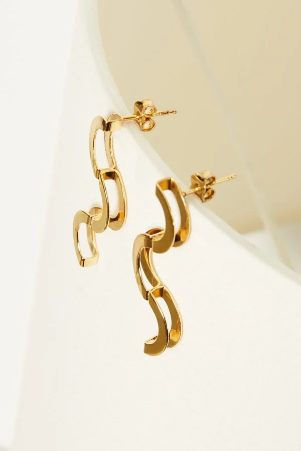 Studio Collect Wavy earrrings