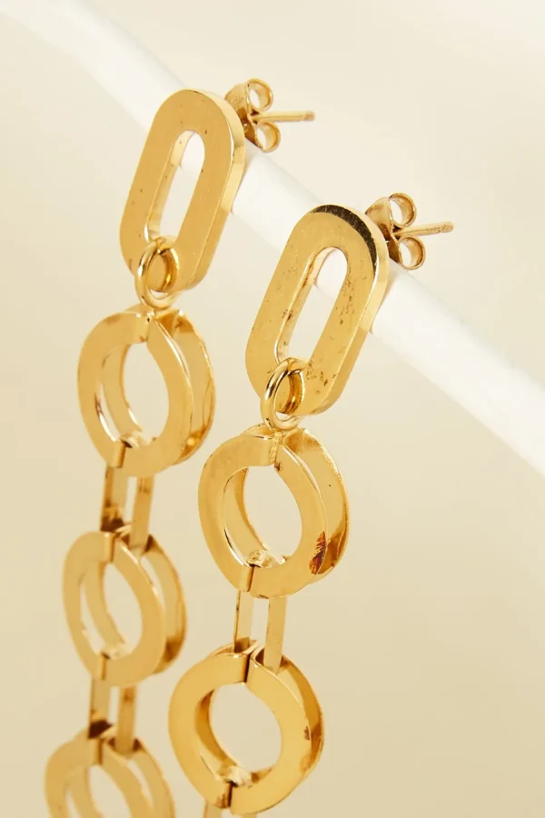 Studio Collect Wavy statement earrings