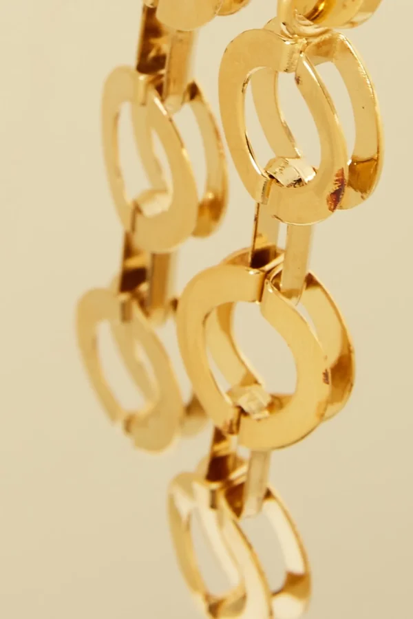 Studio Collect Wavy statement earrings