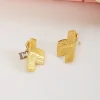 Tweek Left b 24k earrings