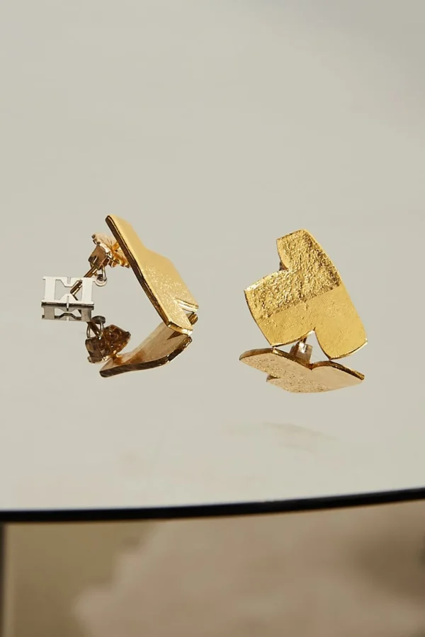 Tweek Left b 24k earrings