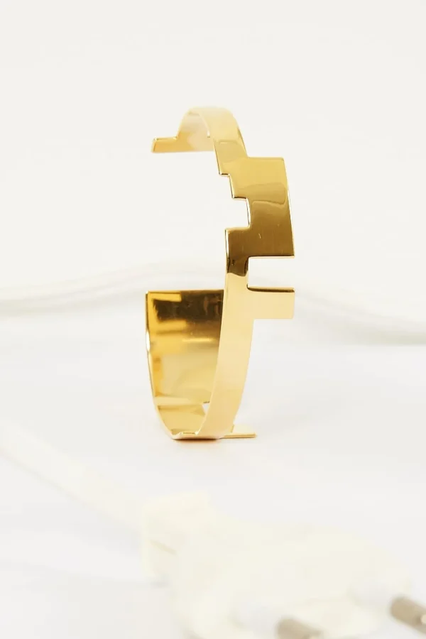 Tweek Left square sk 24k bracelet