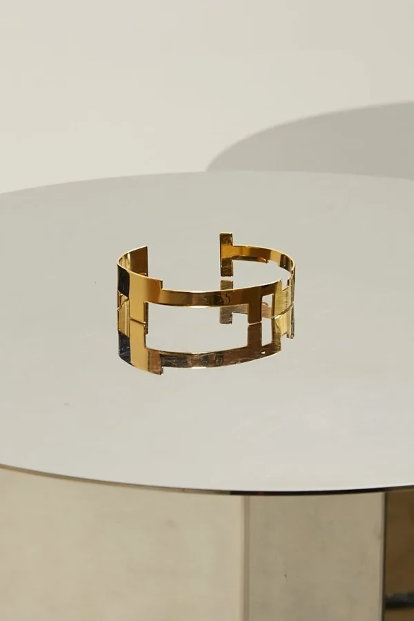 Tweek Left square sk 24k bracelet
