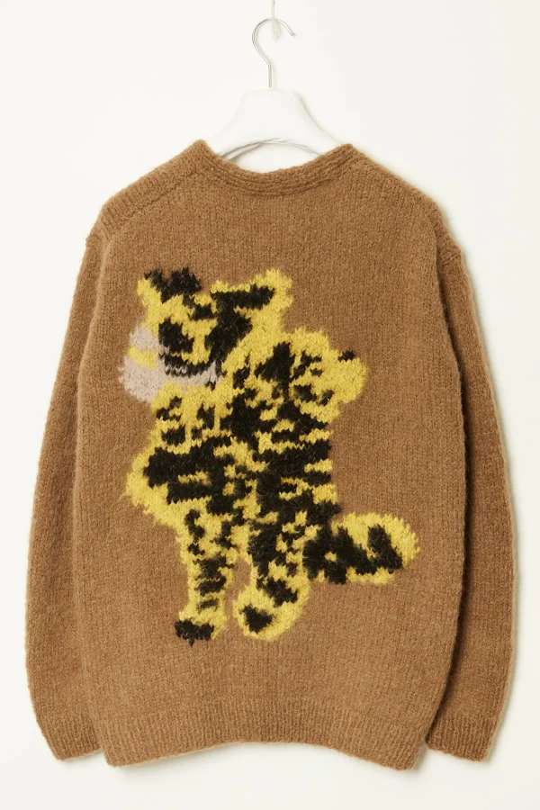 Wild animals Elephant cheetah cardigan