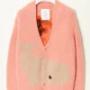 Wild animals Whale bear cardigan