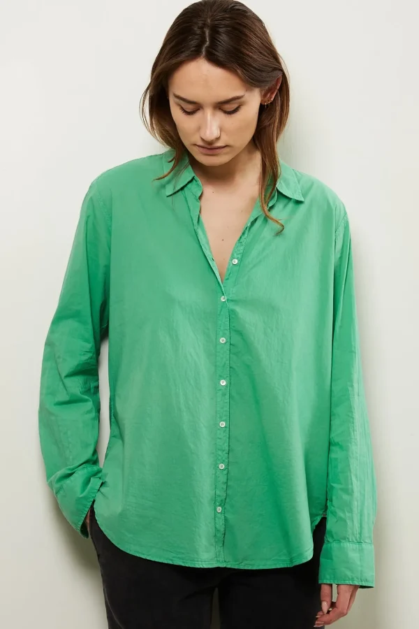 Xirena Beau cotton poplin shirt